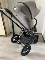 Cybex Priam Matt Black Grey!! Maxi Cosi zwart grijs schoon., Zo goed als nieuw, Combiwagen, Verstelbare duwstang, Ophalen