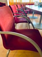 Kantoorstoelen 13x gratis af te halen, Huis en Inrichting, Stoelen, Ophalen, Gebruikt, Rood, Vijf, Zes of meer stoelen