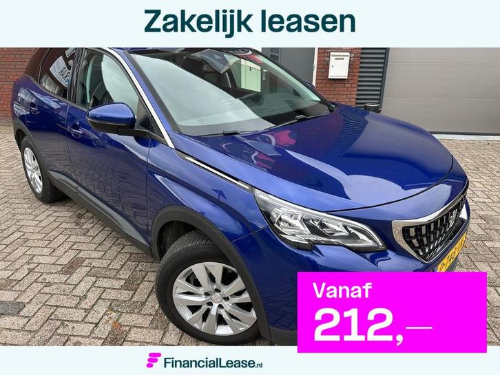 Peugeot 3008 1.2 PureTech Allure / Navi / PDC / Carplay / DA, Auto's, Peugeot, Bedrijf, Lease, Financial lease, ABS, Airbags, Airconditioning