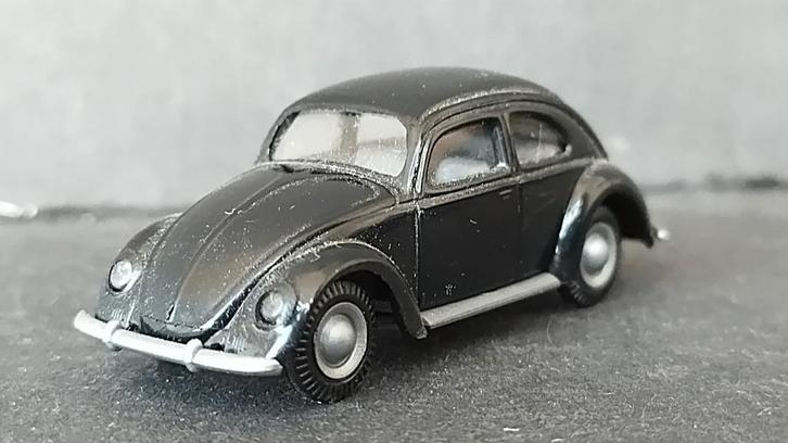 Volkswagen VW Kever Beetle 1:87 Praline Pol, Hobby en Vrije tijd, Modelauto's | 1:87, Verzenden