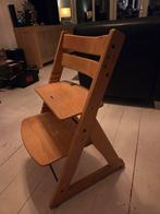 Houten kinderstoel - gratis af te halen, Kinderen en Baby's, Ophalen of Verzenden, Gebruikt, Meegroeistoel, Gordel(s)