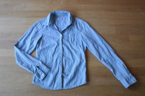 Nieuw: Riverwoods blauw gestreept bloesje; maat 164 (14 yrs), Kinderen en Baby's, Kinderkleding | Maat 164, Nieuw, Meisje, Overhemd of Blouse