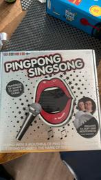 Pingpong Singsong Party Spel, Een of twee spelers, Ophalen of Verzenden, Nieuw, Reisspel