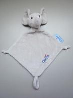Progimpex Otrivin lichtgrijs zacht pluche knuffeldoek olifan, Ophalen of Verzenden, Nieuw, Olifant