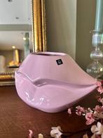 Bloempot pink lips Housevitamin, Ophalen of Verzenden, Rond, Aardewerk, Minder dan 25 cm