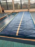 Airtrack 10x2.8 meter, Sport en Fitness, Turnen, Ophalen, Gebruikt, Blauw, Overige typen
