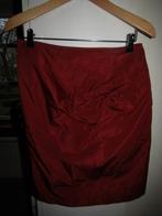 F1366 FIRST CHOICE mt 36-38 nieuw rok wijnrood gedrapeerd, Kleding | Dames, Nieuw, Knielengte, Maat 36 (S), Rood