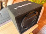 Als Nieuw Alpine SBE‑1044BR Subwoofer – 10” Krachtige Bass, Auto diversen, Autospeakers, Ophalen of Verzenden, Zo goed als nieuw