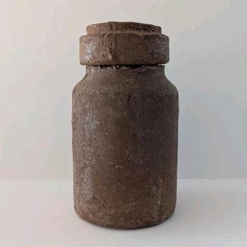 Keramiek - Robuste opberg pot beschikbaar voor biedingen
