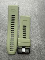 Horlogeband 26MM leger Groen Geschikt voor Garmin, Sieraden, Tassen en Uiterlijk, Sporthorloges, Ophalen of Verzenden, Nieuw, Groen