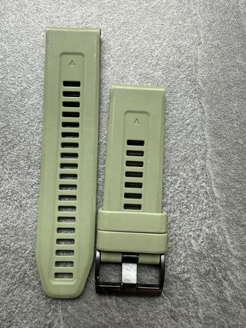 Horlogeband 26MM leger Groen Geschikt voor Garmin beschikbaar voor biedingen