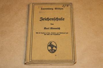Antieke Tekenschool — Kleur- & Goudplaten [1913] beschikbaar voor biedingen