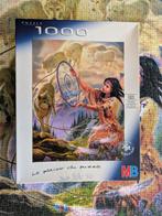 MB puzzel, Indiaanse droomvanger, 1000 stukjes, Ophalen of Verzenden, 500 t/m 1500 stukjes, Gebruikt, Legpuzzel
