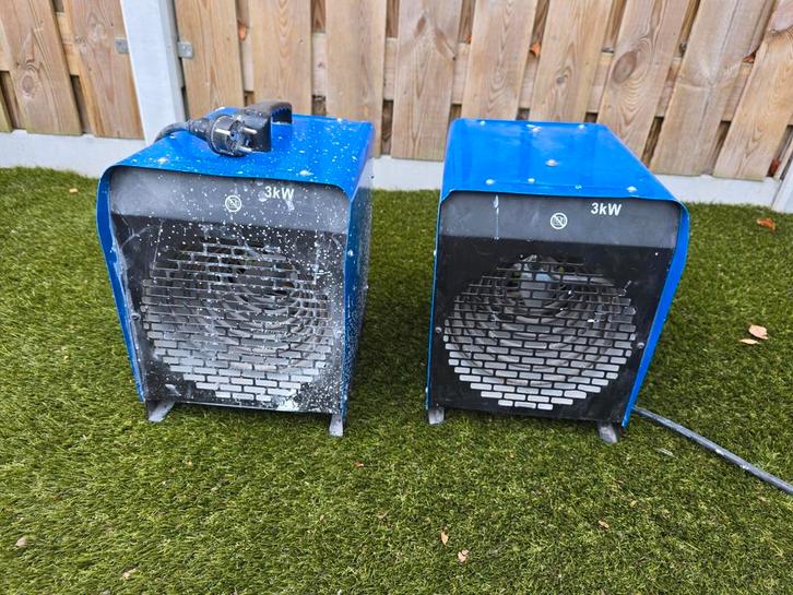 2 bouwheaters van Bouwtec, Doe-het-zelf en Verbouw, Overige Doe-het-zelf en Verbouw, Zo goed als nieuw, Ophalen of Verzenden