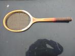 Houten vintage tennisracket dunlooop, Sport en Fitness, Badminton, Ophalen of Verzenden, Zo goed als nieuw, Racket(s)