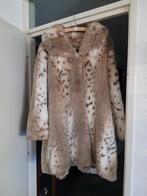 Mooie namaak bontjas met luipaardprint, Kleding | Dames, Maat 38/40 (M), Beige, Ophalen of Verzenden, Zo goed als nieuw