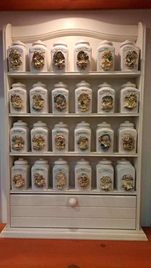 Goldina handgemaakte kruidenrek, Antiek en Kunst, Antiek | Keukenbenodigdheden, Ophalen