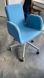 Ikea bureaustoel blauw, Ophalen, Zo goed als nieuw, Blauw