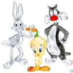 Swarovski warner bros set Tweety   Sylvester en Bugs Bunny, Verzamelen, Swarovski, Ophalen of Verzenden, Nieuw