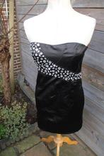 Jurk zwart strapless Goddess mt 12 (S) Vaste prijs, Kleding | Dames, Zwart, Goddes, Ophalen of Verzenden, Zo goed als nieuw