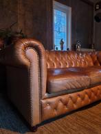 Chesterfield bank 3 zits, Ophalen, 75 tot 100 cm, 200 tot 250 cm