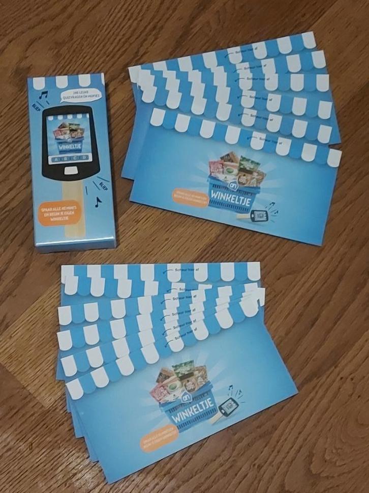 🔴🔴 AH Scanner + 15 mini's ongeopend ‼️‼️ OOK LOSSE🔴🔴, Verzamelen, Supermarktacties, Albert Heijn, Verzenden