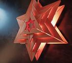 Klassieke Vintage Houten Kerstster / 30 cm, Diversen, Kerst, Ophalen of Verzenden, Gebruikt