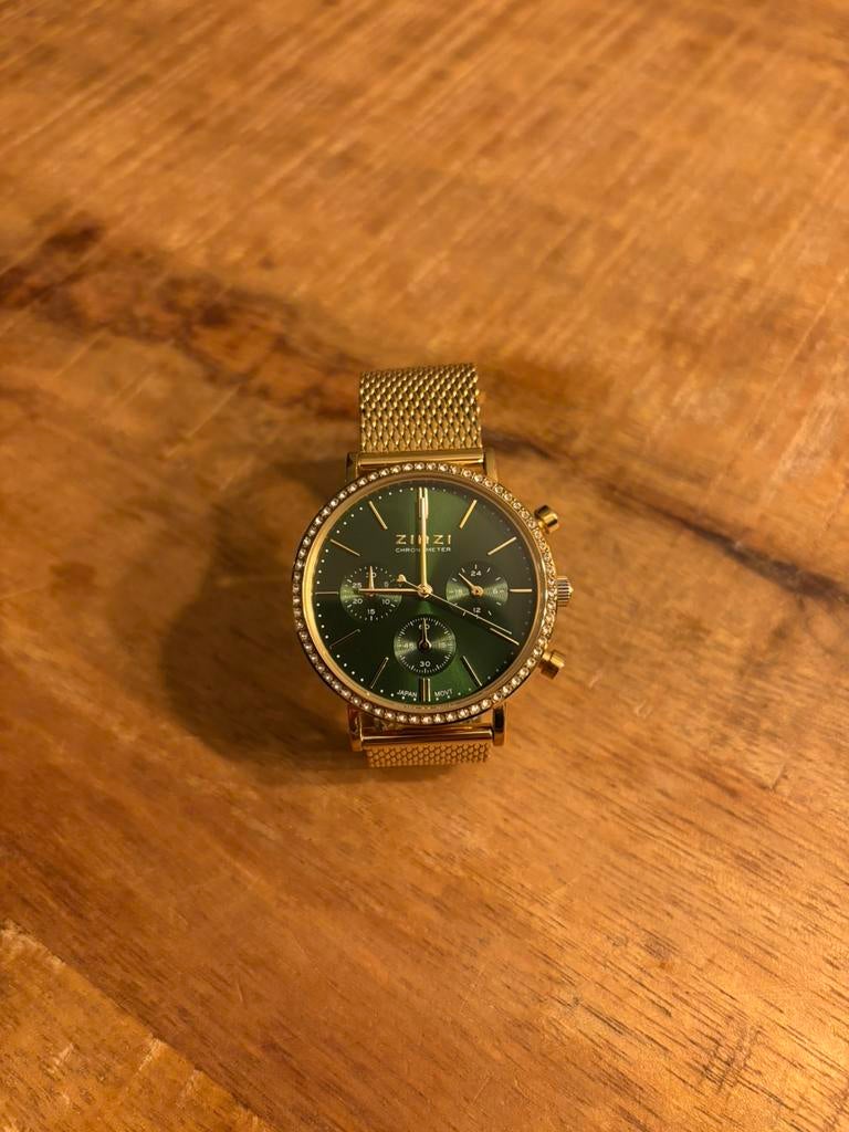Zinzi horloge 36mm, Ophalen, Staal, Overige merken, 1960 of later