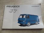 Instructieboek Peugeot J7 12-1966, Auto diversen, Handleidingen en Instructieboekjes, Ophalen of Verzenden