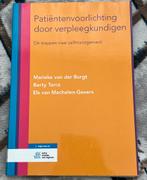Patiëntenvoorlichting door verpleegkundigen, Boeken, Ophalen, Els van Mechelen-Gevers; Berty Terra; Marieke van der Burgt, Sociale wetenschap