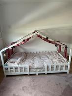 Huisbed met matras 120x200, Kinderen en Baby's, Kinderkamer | Bedden, Ophalen, Matras, 180 cm of meer, 100 cm of meer