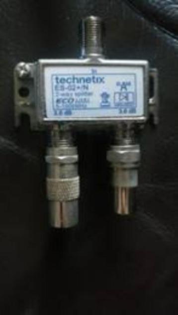 Tv splitter verdeler Technetix ES-02+/N 2-way beschikbaar voor biedingen