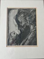 Litho van Toorop, titel Arbeid en Liefde, Ophalen