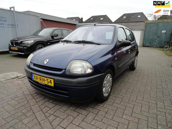 Renault Clio 1.6 AUT RN 5DRS (KM 137655 NAP AIRCO), Auto's, Renault, Bedrijf, Te koop, Clio, Airconditioning, Metallic lak, Startonderbreker