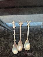 Verzilverde theelepeltjes   ook los te koop, Antiek en Kunst, Antiek | Bestek, Ophalen of Verzenden