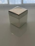 Sieradendoos ring doosje verzilverd NIEUW, Ophalen of Verzenden, Nieuw, Overige kleuren, Hardcase