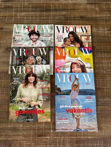 6 Vrouw tijdschriften beschikbaar voor biedingen