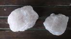 2x Ruwe Rose-Kwarts, Ophalen of Verzenden, Mineraal