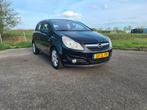 Opel Corsa 1.4 16V 5D 2008 Zwart, Auto's, 47 €/maand, Origineel Nederlands, Te koop, 5 stoelen