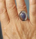925 zilveren ring met natuurlijke Kyaniet steen, Sieraden, Tassen en Uiterlijk, Ringen, O.T., Blauw, Nieuw, Ophalen of Verzenden
