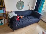IKEA Klippan bank - blauw, Ophalen, Gebruikt, Tweepersoons, 75 tot 100 cm