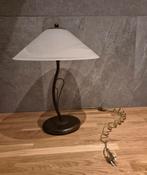 Schitterende masterlight staande lamp, kap glas, Ophalen of Verzenden, Zo goed als nieuw, Glas, 50 tot 75 cm