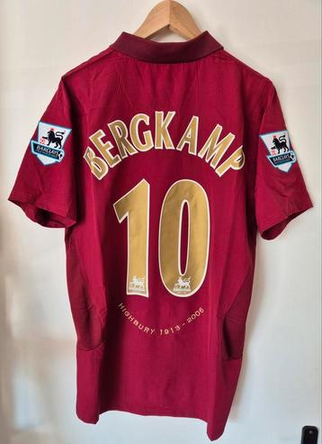 Nieuw Nike Arsenal shirt 2005/2006 Bergkamp 10 maat medium beschikbaar voor biedingen