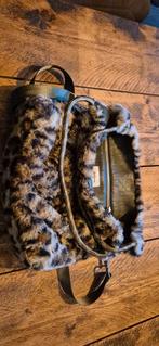 Bellerose tas met dierenprint, Ophalen of Verzenden, Zo goed als nieuw, Bruin, Handtas