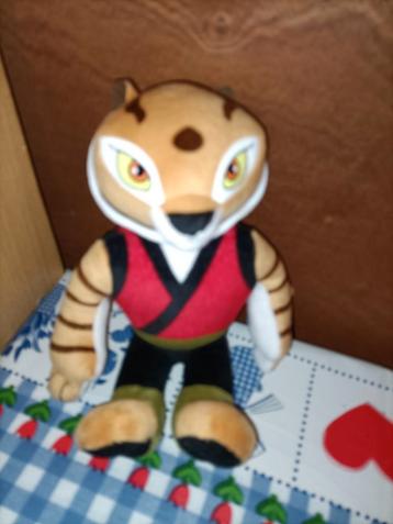 Kung fu Panda tijger knuffel 20 cm groot  beschikbaar voor biedingen