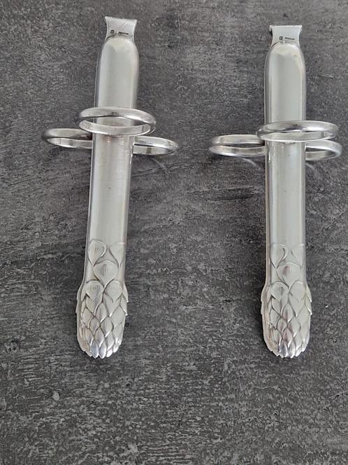 Antieke asperge tangetjes, Antiek en Kunst, Antiek | Goud en Zilver, Ophalen of Verzenden