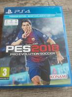 PS4 PES2018/Pro Evolution Soccer, Spelcomputers en Games, Ophalen of Verzenden, Zo goed als nieuw, Sport, 3 spelers of meer