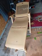 Ligbed Hartman , goede kwaliteit, Tuin en Terras, Ophalen, Zo goed als nieuw, Kunststof