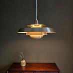 Vintage Deens design Hanglamp Schalenlamp  messing, Huis en Inrichting, Lampen | Hanglampen, Ophalen of Verzenden, Zo goed als nieuw
