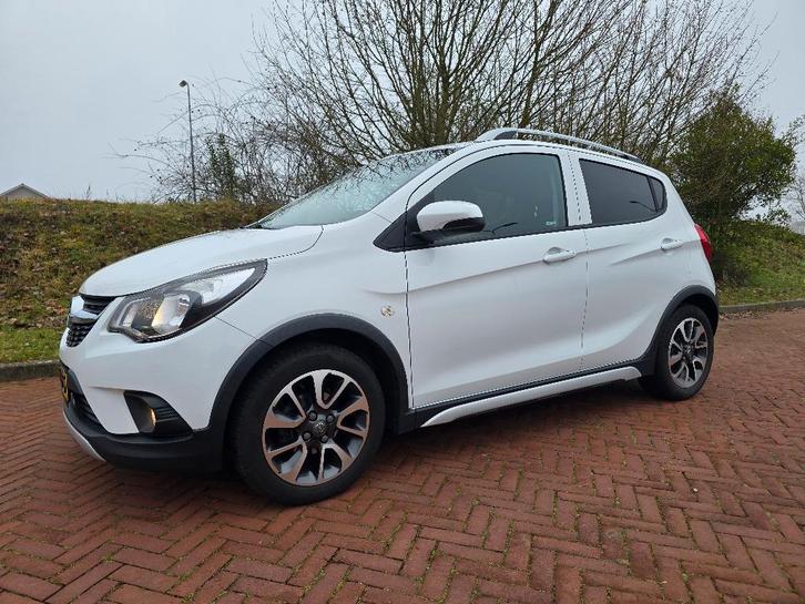 Opel Karl Rocks 1.0 Online Edition 2017 (Wit), Auto's, Opel, Particulier, Karl, ABS, Airbags, Airconditioning, Android Auto, Apple Carplay